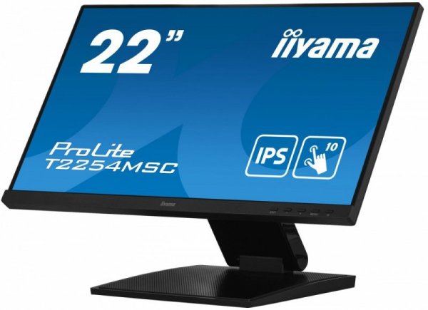 IIYAMA Monitor 21.5 cala T2254MSC-B1AG pojemnościowa 10 punktów, IPS, powłoka AG