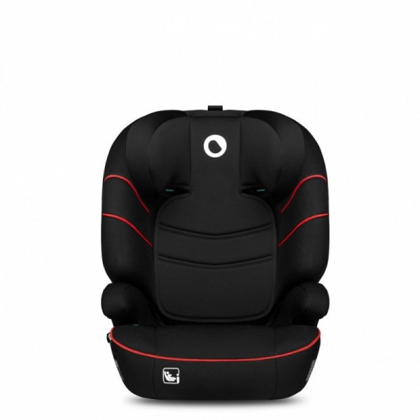 Lionelo Fotelik samochodowy Hugo I-Size Sporty Black Red 15-36 kg
