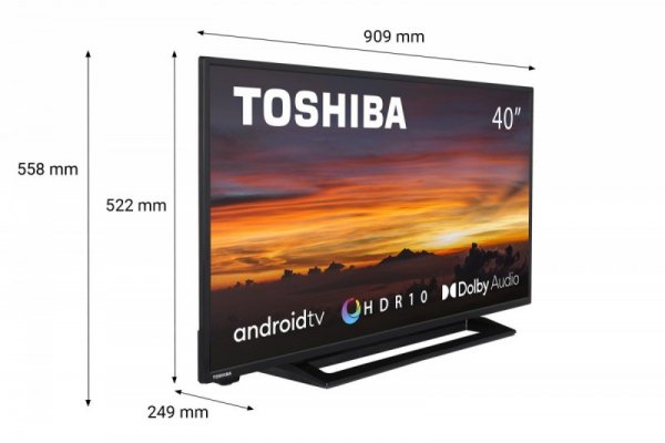 Toshiba Telewizor LED 40 cali 40LA2363DG