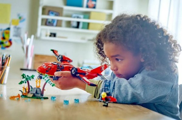 LEGO Klocki City 60413 Strażacki samolot ratunkowy