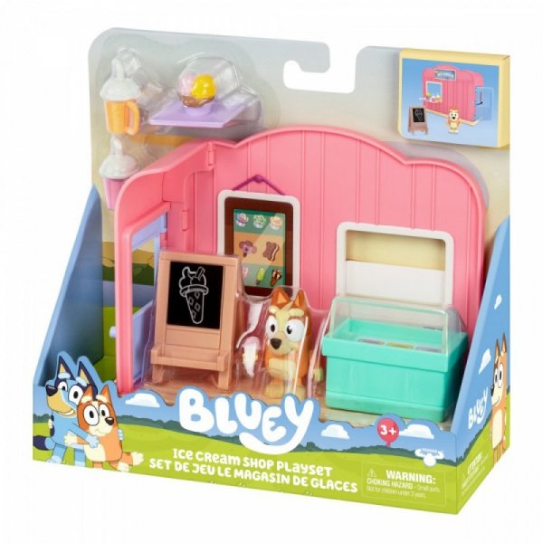 Tm Toys Zestaw figurek Mini Bluey Lodziarnia