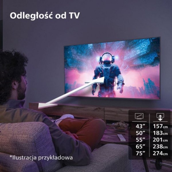 Philips Telewizor LED 50 cali 50PUS7609/12