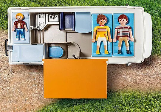 Playmobil Zestaw Family Fun 9318 Wycieczka kamperem