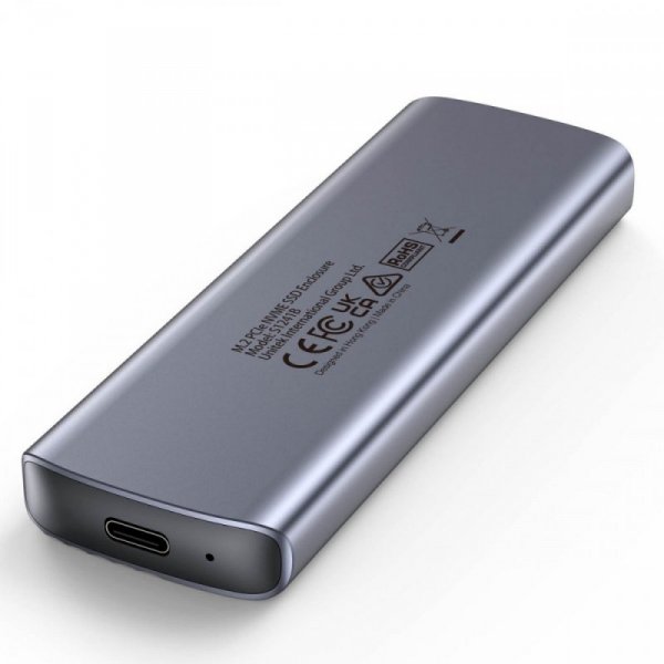 Unitek Obudowa Dysku M.2 NVMe; USB-C; 10Gbps; ALU; S1241B01