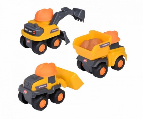Simba Pojazd budowlany ABC Volvo 3 rodzaj 12 cm