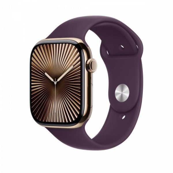Apple Pasek sportowy w kolorze dojrzałej śliwki do koperty 46 mm - rozmiar M/L