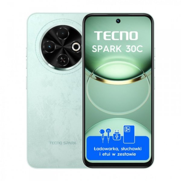 TECNO Smartfon Spark 30C 4/128 Magic Skin Green