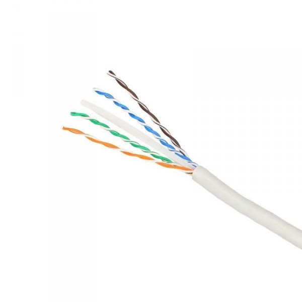 Extralink Kabel sieciowy CAT6 UTP(U/UTP) V2 wewnętrzny skrętka 25M