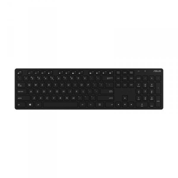 Asus Zestaw bezprzewodowa klawiatura i myszka W5000 SET BLAC (90XB0430-BKM3K0)