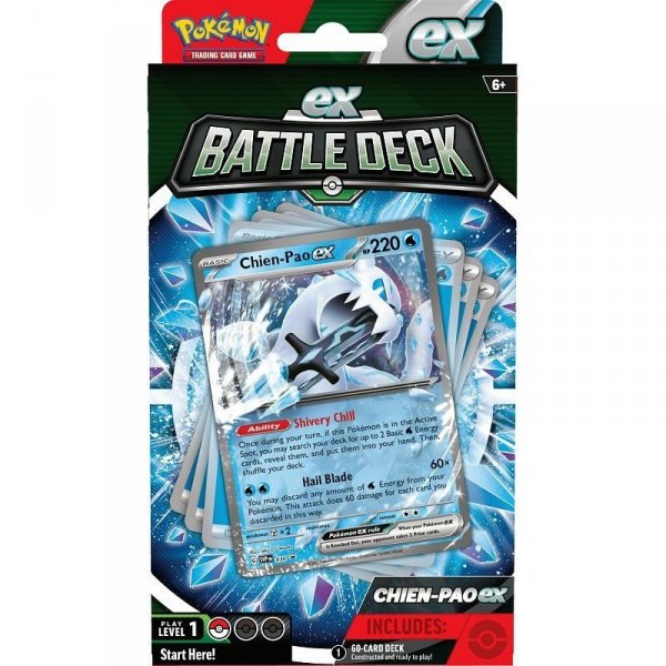 Pokemon TCG Karty Battle Deck Chien Pao