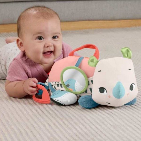 Fisher Price Nosorożec aktywizujący przytulanka