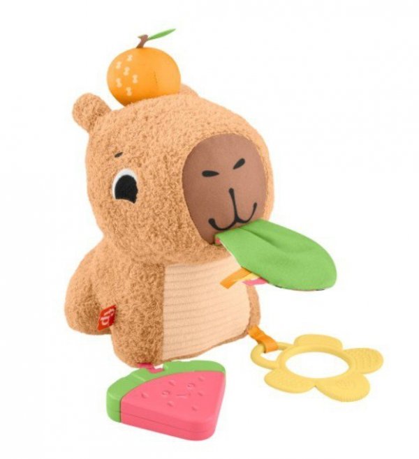 Fisher Price Kapibara sensoryczna przytulanka