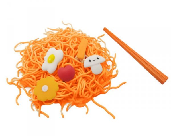 Epee Slime Ramen Nudle Uśmiechnięty Grzybek