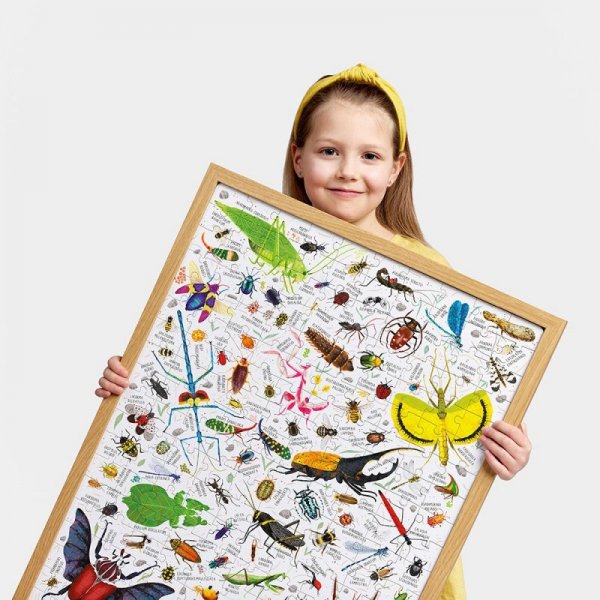 CzuCzu Puzzle Puzzlove Owady 200 elementów