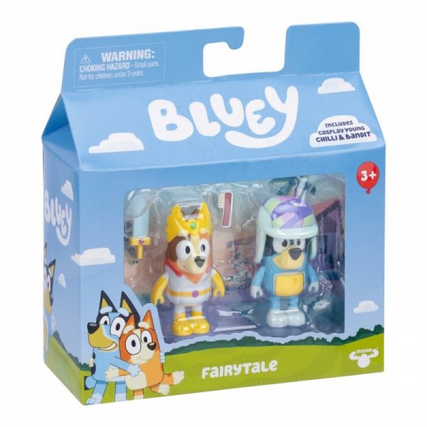 Tm Toys Figurka Bluey Baśniowe Postacie 2-pak