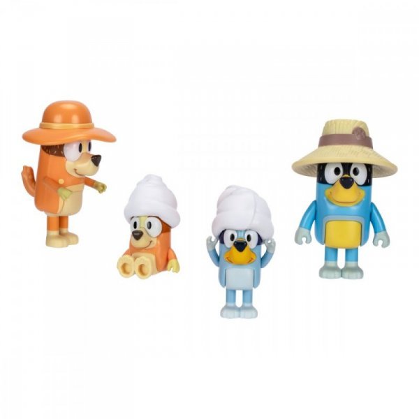 Tm Toys Zestaw figurek Bluey Rodzinna wycieczka