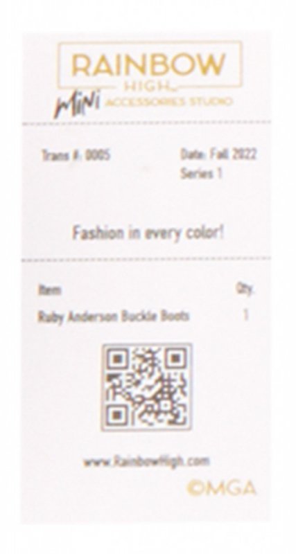 MGA Akcesoria Rainbow High Buty asortyment 1 sztuka