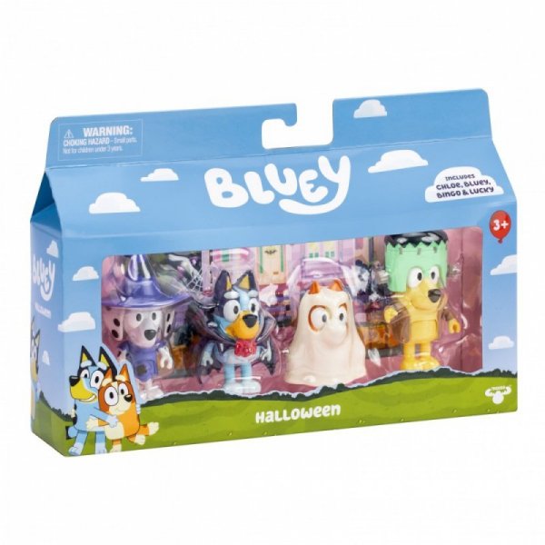 Tm Toys Bluey Figurki Bal przebierańców 4-pak
