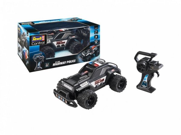 Revell RC Auto zdalnie sterowane RC Car Highway Police Policja