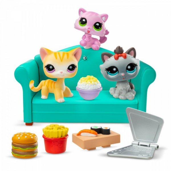 Tm Toys Zestaw figurek Littlest Pet Shop G7 S3 Podwieczorek