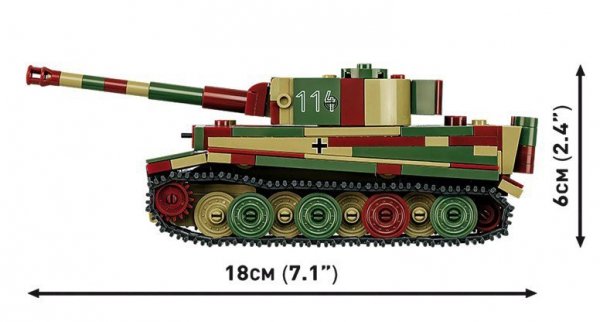 Cobi Klocki Klocki Pz.Kpfw. VI Tiger Ausf.E