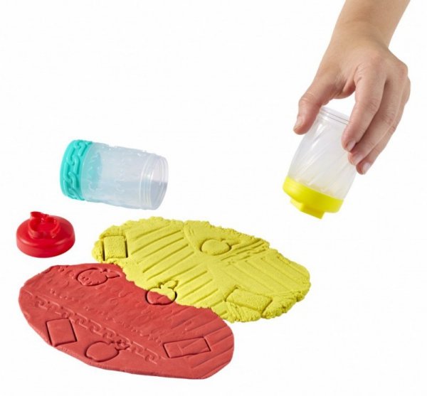 MGA Masa plastyczna Wonder Factory Never Dry Dough czerwony, żółty