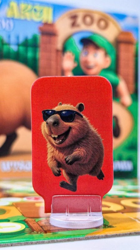 Alexander Gra Rodzinna gra planszowa Kapibary w akcji - Ucieczka z zoo