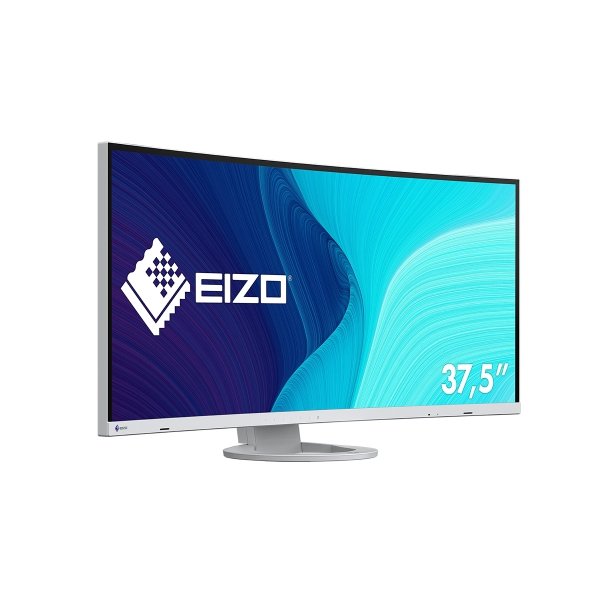 EIZO FlexScan EV3895-WT - monitor 37,5&quot;, 3840 x 1600, UW4K/WQHD+, 24:10, ultrawide z zakrzywionym ekranem, karta sieciowa (