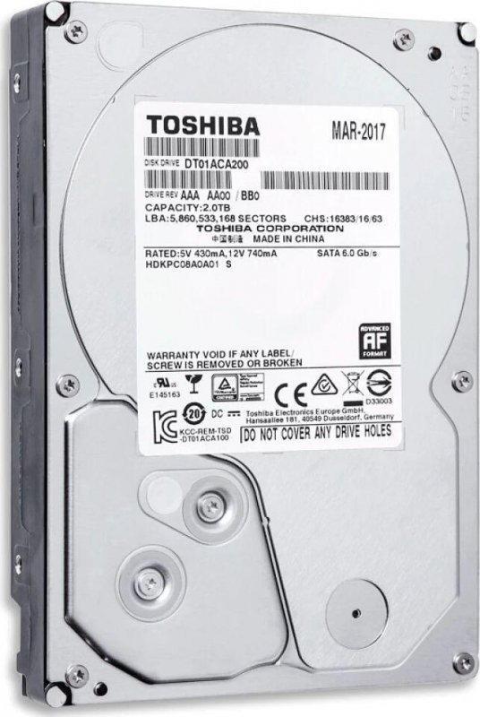 Dysk HDD 3.5&quot; Toshiba DT01ACA 2TB
