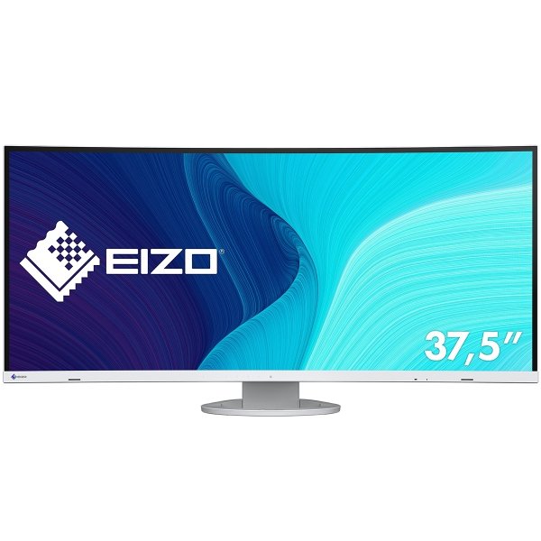 EIZO FlexScan EV3895-WT - monitor 37,5&quot;, 3840 x 1600, UW4K/WQHD+, 24:10, ultrawide z zakrzywionym ekranem, karta sieciowa (