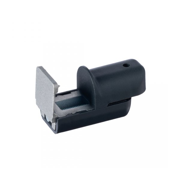 Bezinwazyjne mocowanie do żyłki żaluzji antracyt