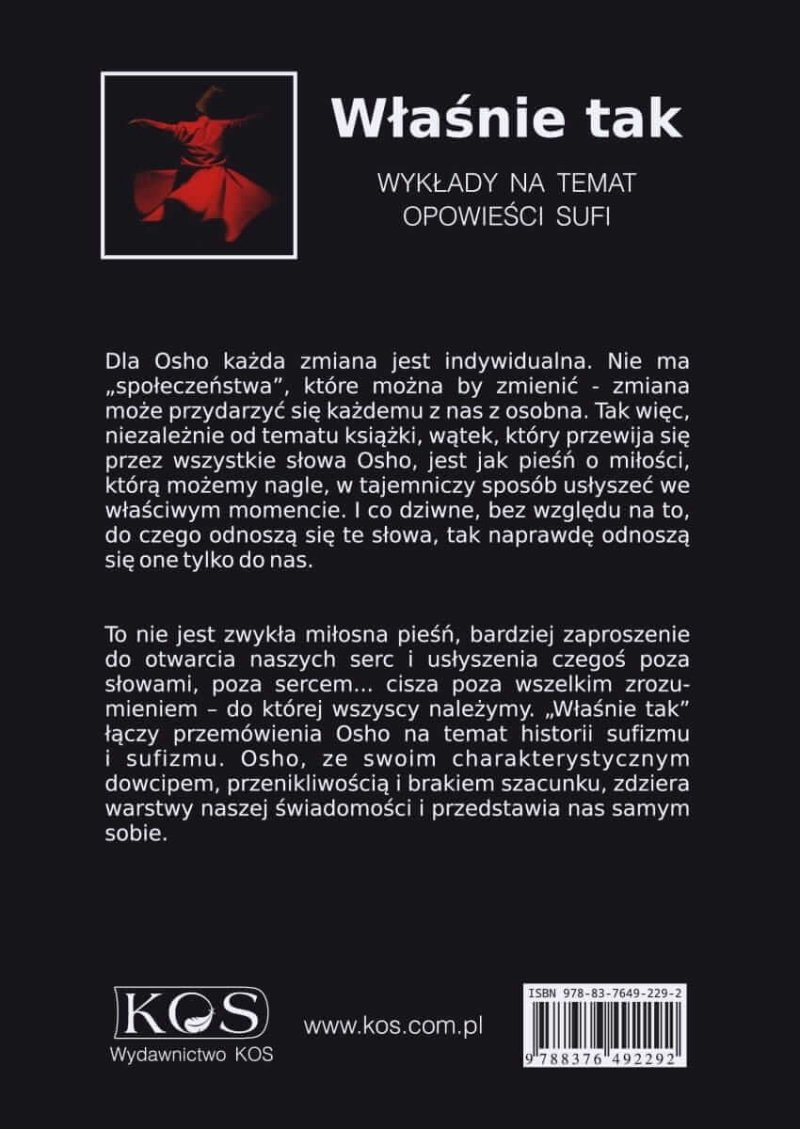 Właśnie tak Wykłady na temat opowieści Sufi