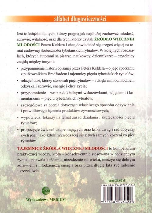 Tajemnice źródła wiecznej młodości