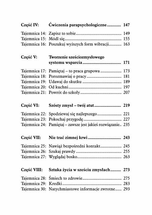 Jak rozbudzić szósty zmysł