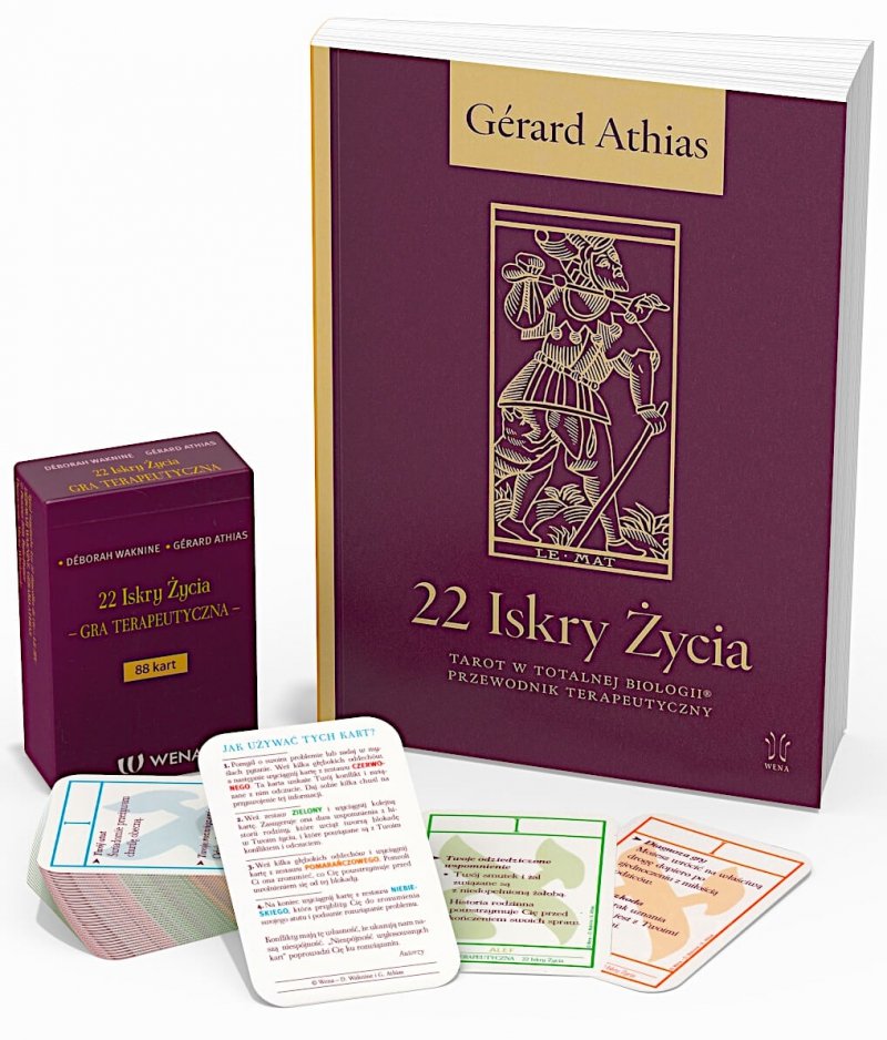 22 Iskry Życia Książka + Karty Terapeutyczne