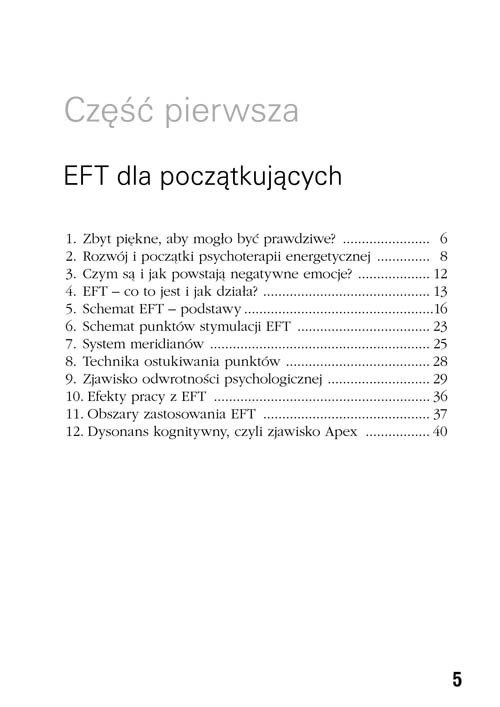 Podręcznik EFT Techniki uzdrawiania emocjonalnego