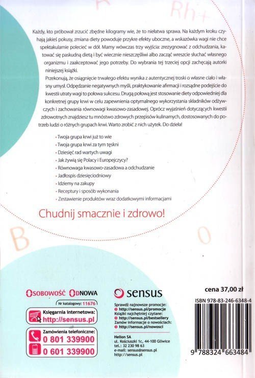 Schudnij w zgodzie ze swoją grupą krwi