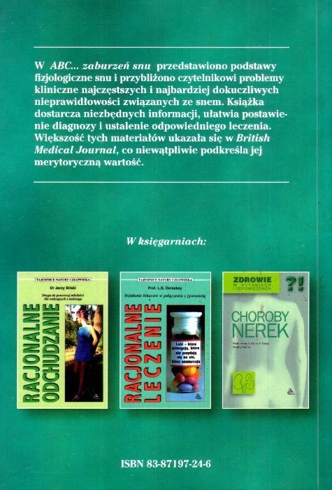 ABC...Zaburzeń snu