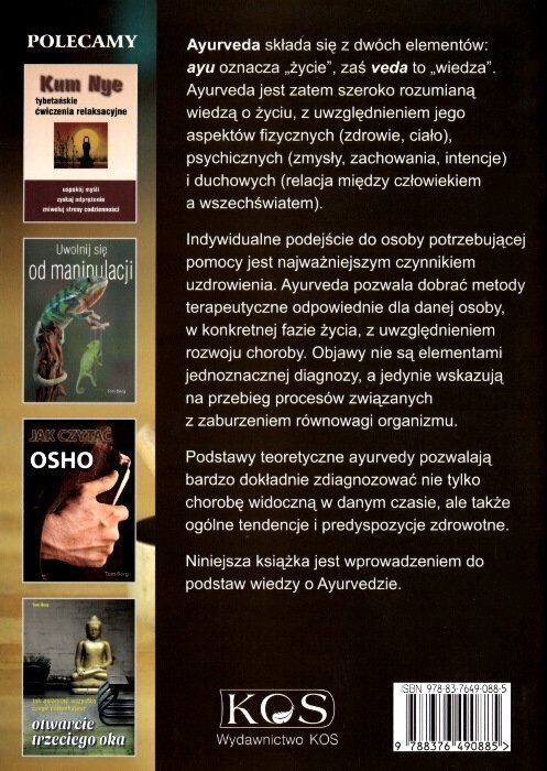 Ayurveda zdrowie i długowieczność