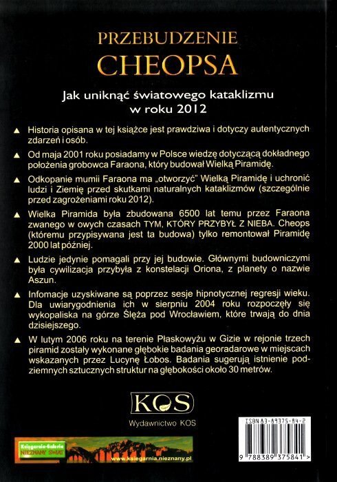 Przebudzenie Cheopsa czyli jak uratować ludzi i Ziemię