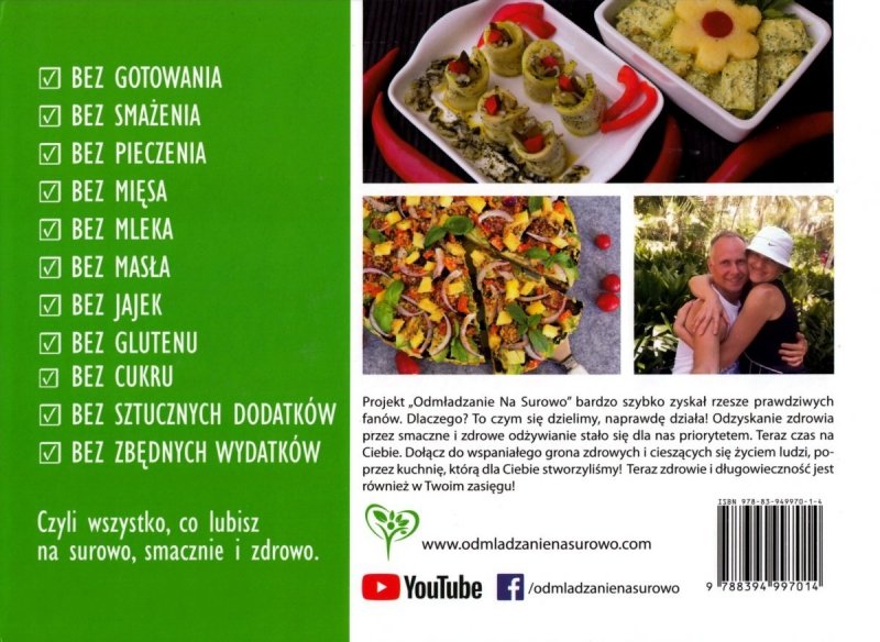 Na surowo 100 przepisów