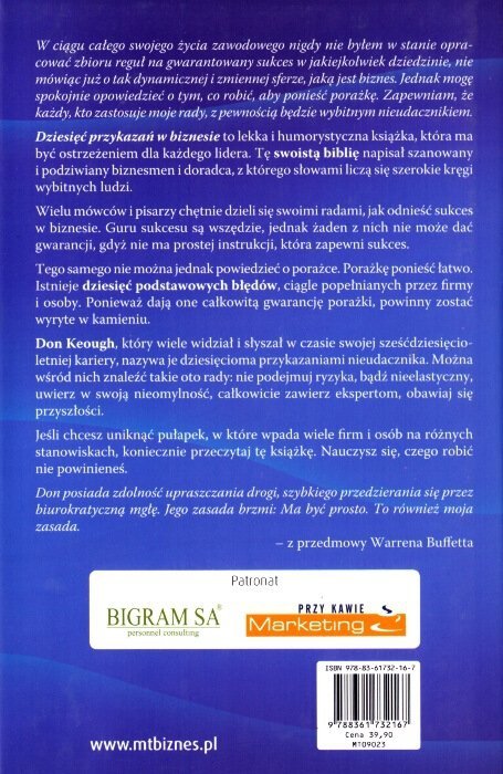 Dziesięć przykazań w biznesie