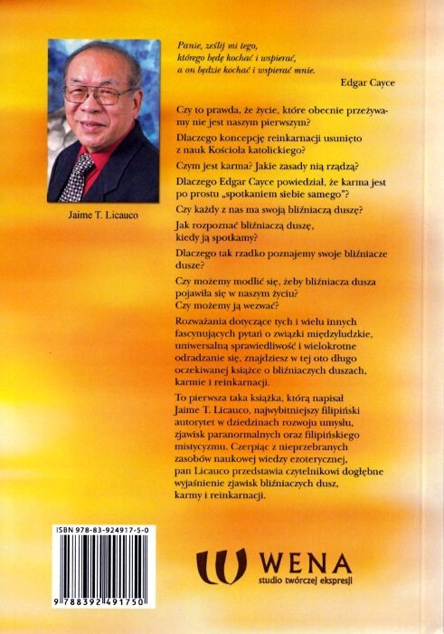 Bliźniacze Dusze. karma i reinkarnacja