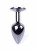 Plug-Jewellery Dark Silver PLUG- Red