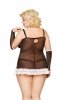 Charlotte - Plus Size - black 2XL