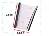 Folia rolka carbon 5D czarna 1,52x18m