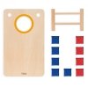 Viga Gra Zręcznościowa 2w1 Kółko i Krzyżyk + Cornhole - Rzut Do celu