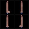 WIBRATOR 10.5 REAL SOFTEE VIBRATING DILDO