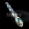 DILDO GLOW-IN-THE-DARK TWILIGHT GLEAM GLASS
