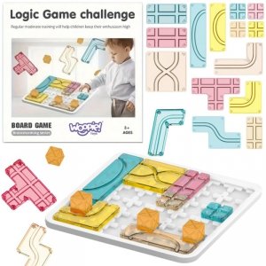 WOOPIE Gra Planszowa Logiczna Kreatywna Układanka Przestrzenna